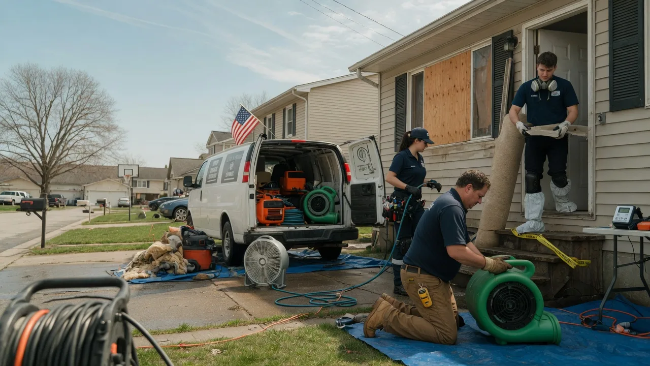 Water Damage Restoration in Claremont, VA near me